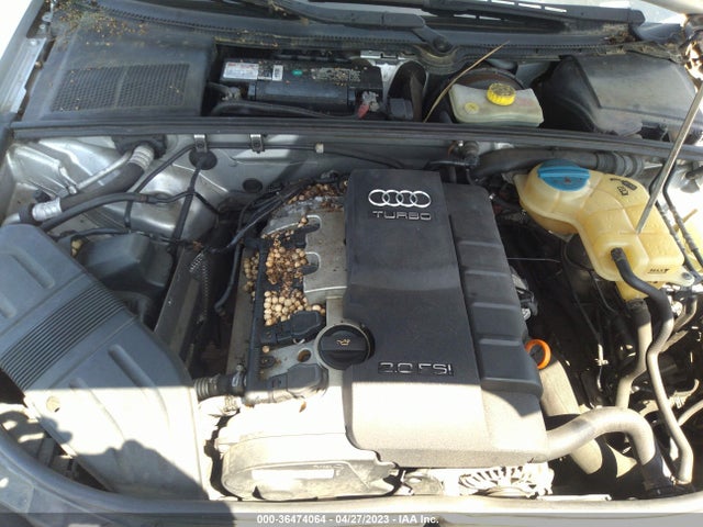 2005 AUDI A4 2.0T VIN: WAUDF78EX5A546103