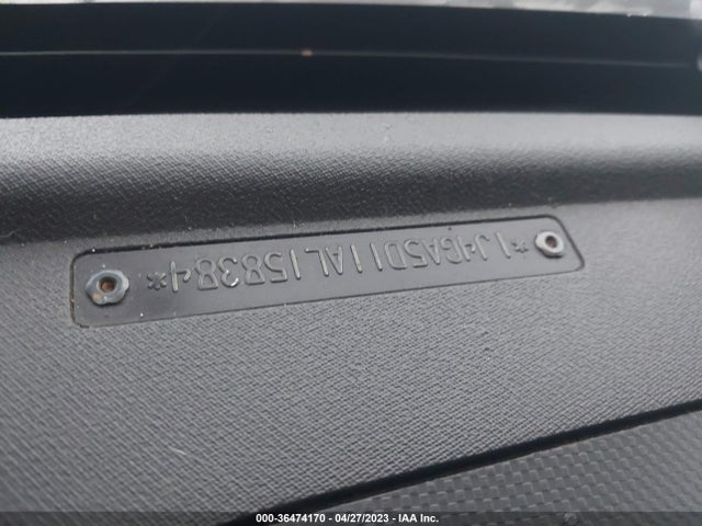 2010 JEEP WRANGLER SAHARA VIN: 1J4GA5D11AL158384