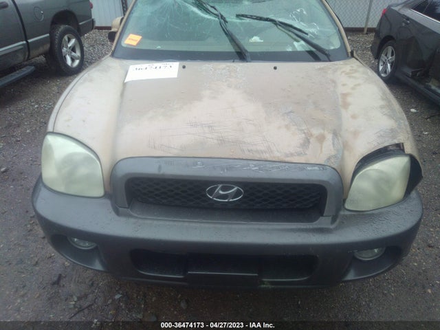 2004 HYUNDAI SANTA FE GLS VIN: KM8SC13D54U700837