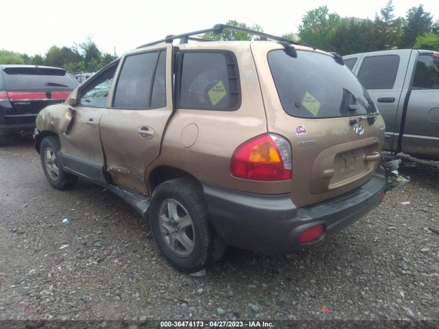 2004 HYUNDAI SANTA FE GLS VIN: KM8SC13D54U700837