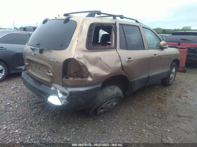 2004 HYUNDAI SANTA FE GLS VIN: KM8SC13D54U700837
