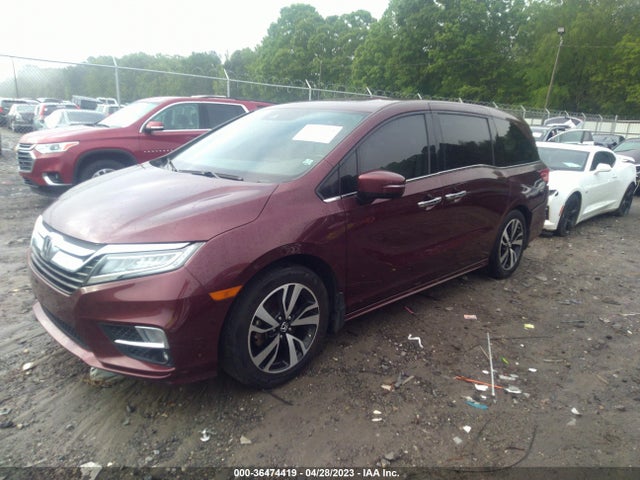 2018 HONDA ODYSSEY ELITE VIN: 5FNRL6H98JB106557