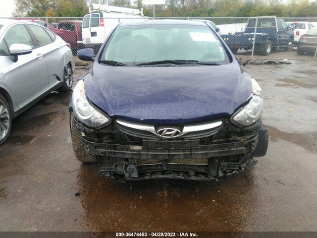 2013 HYUNDAI ELANTRA GLS VIN: 5NPDH4AE4DH431283