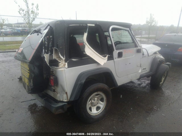 2006 JEEP WRANGLER SPORT RIGHT HAND DRIVE VIN: 1J4F449S76P733358
