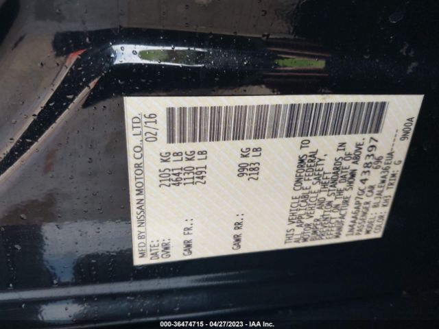 1N4AA6AP7GC438397 Nissan Maxima 3.5 Sl