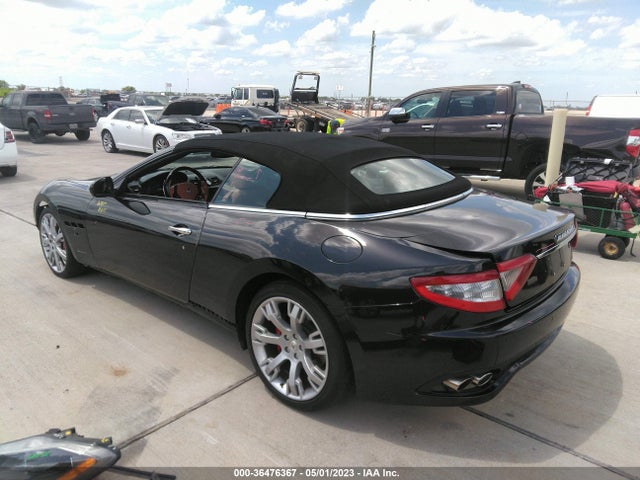2010 MASERATI GRANTURISMO CONVERTIBLE VIN: ZAM45KMA3A0052611