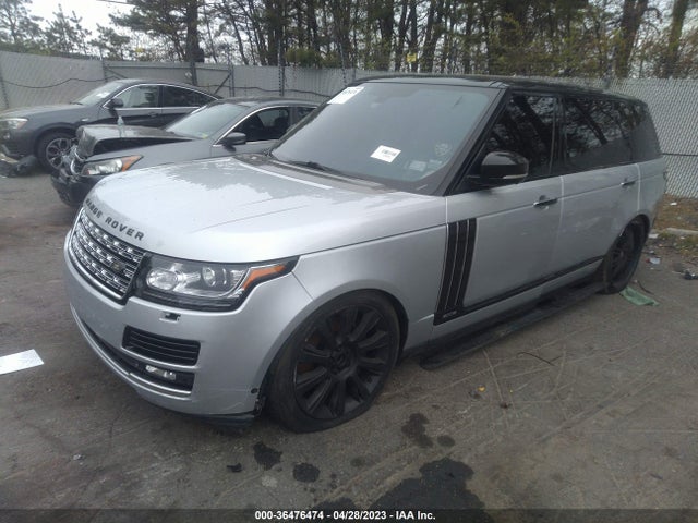2014 LAND ROVER RANGE ROVER SUPERCHARGED VIN: SALGV3TF6EA172108