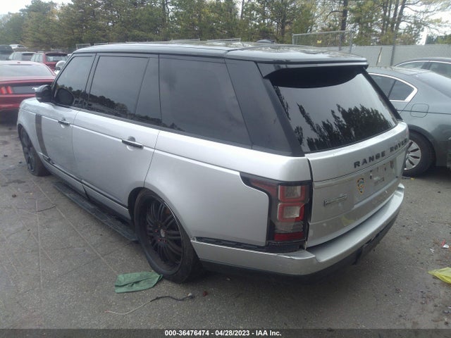 2014 LAND ROVER RANGE ROVER SUPERCHARGED VIN: SALGV3TF6EA172108