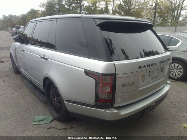 2014 LAND ROVER RANGE ROVER SUPERCHARGED VIN: SALGV3TF6EA172108