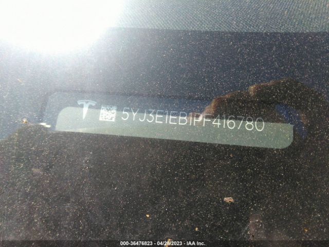 5YJ3E1EB1PF416780 Tesla MODEL 3