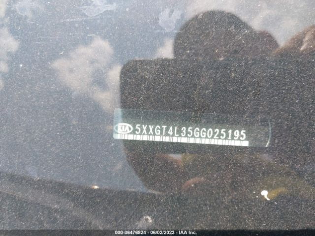 5XXGT4L35GG025195 KIA Optima Lx