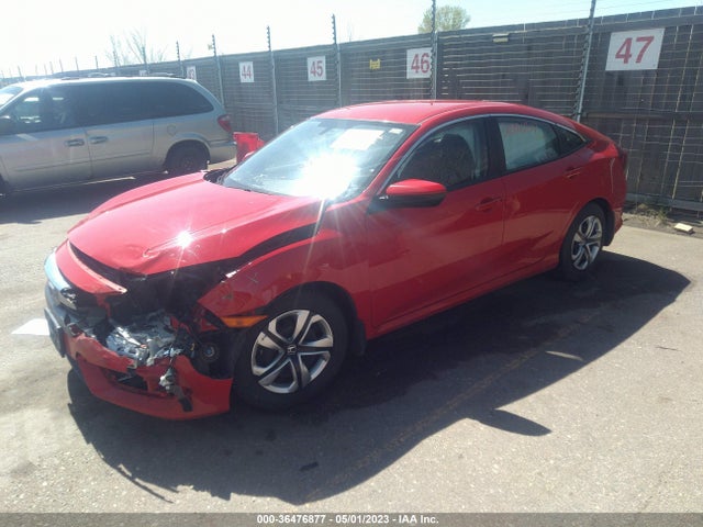 Honda Civic Sedan Lx 2016 2HGFC2F50GH530265 Image 2