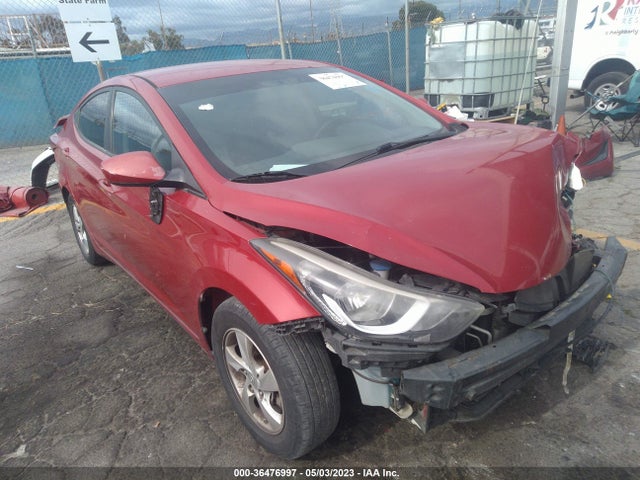 Hyundai Elantra Se/limited 2014 KMHDH4AE7EU204754 zdjęcie główne