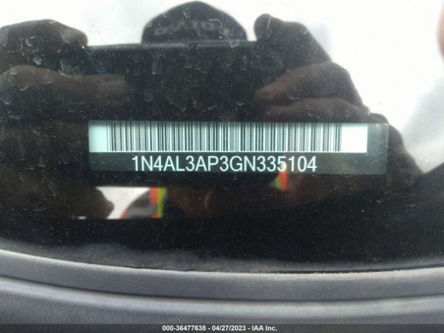 1N4AL3AP3GN335104 Nissan Altima 2.5 S