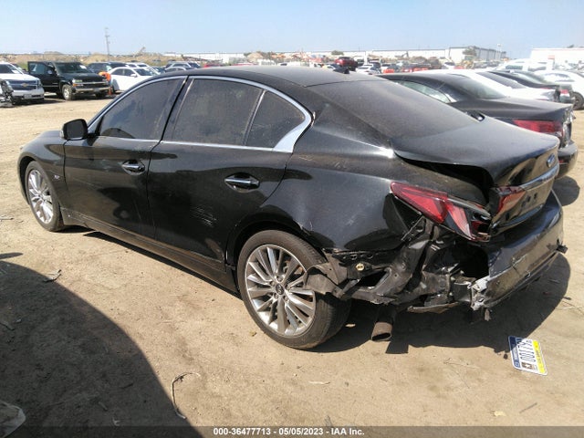 2018 INFINITI Q50 3.0T LUXE VIN: JN1EV7AR1JM436754