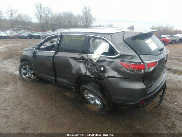 Toyota Highlander Limited 2014 5TDDKRFH1ES036703 Image 4