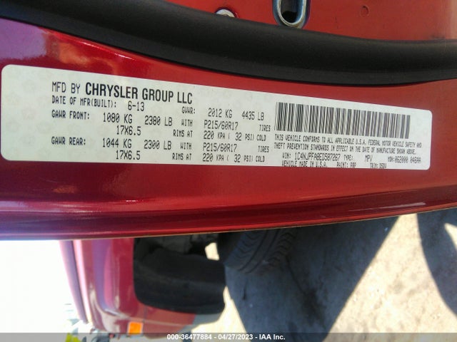 1C4NJPFA8ED587267 Jeep Patriot Latitude