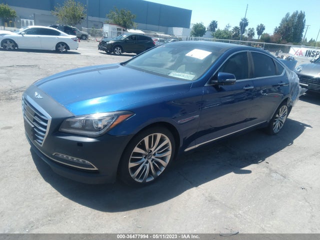 Genesis G80 5.0l Ultimate 2017 KMHGN4JFXHU187502 Image 2