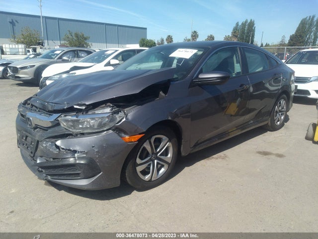 Honda Civic Sedan Lx 2018 2HGFC2F52JH519761 Image 2