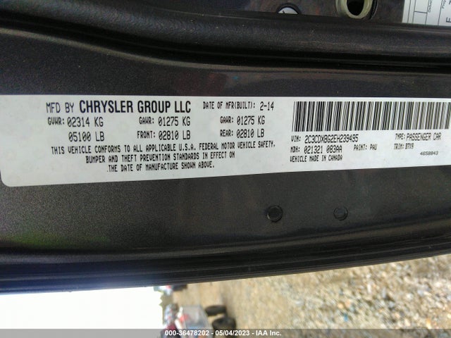Dodge Charger Se 2014 2C3CDXBG2EH239495 Image 9