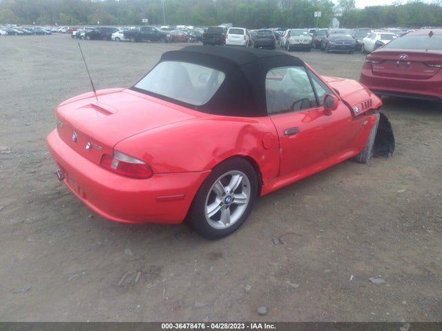 2000 BMW Z3 2.5L VIN: WBACH9344YLM91477