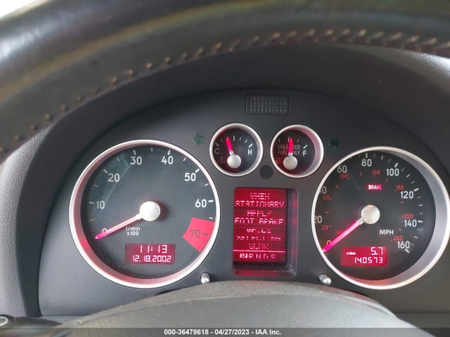 2004 AUDI TT VIN: TRUSC28N341007641