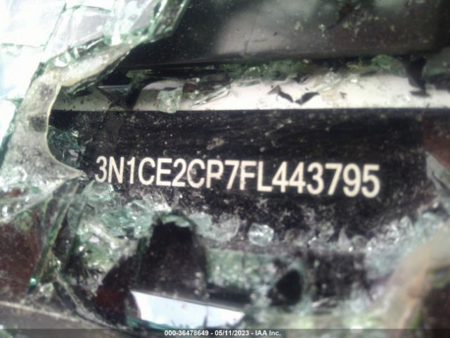 3N1CE2CP7FL443795 Nissan Versa Note Sv