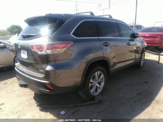 2015 TOYOTA HIGHLANDER XLE VIN: 5TDKKRFH0FS043084