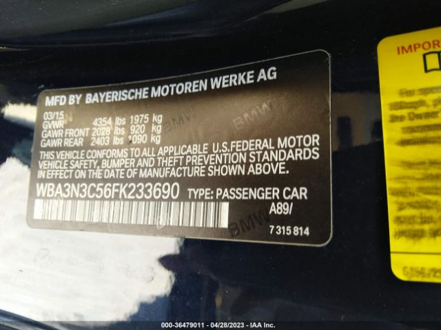WBA3N3C56FK233690 BMW 4 Series 428i