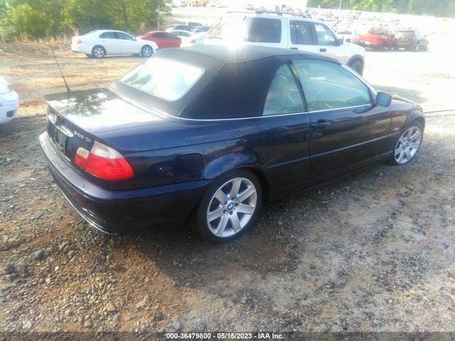 2002 BMW 3 SERIES 325CI VIN: WBABS33472PG85031