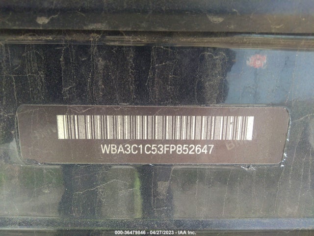 BMW 3 Series 328i 2015 WBA3C1C53FP852647 Image 9