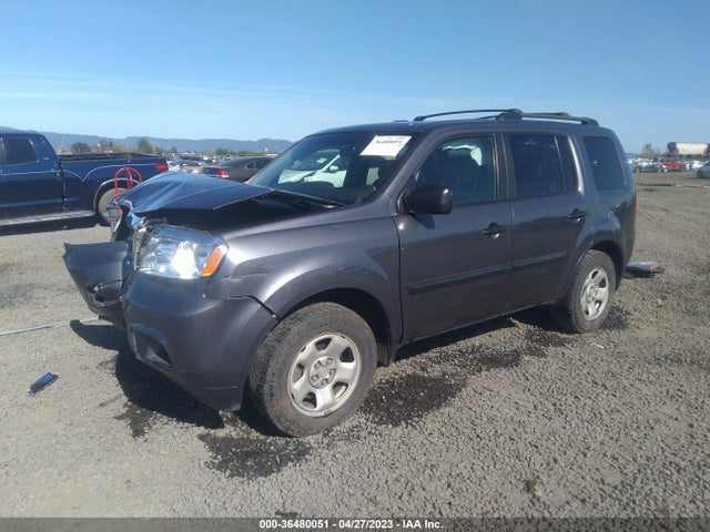 Honda PILOT LX 2015 5FNYF4H28FB010204 Image 2