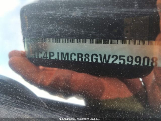 1C4PJMCB8GW259908 Jeep Cherokee Latitude