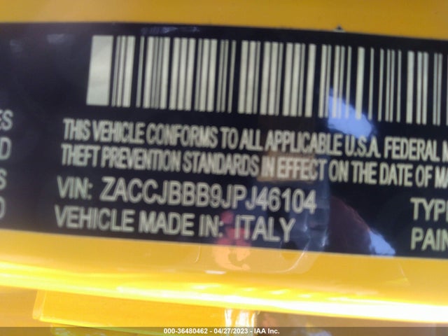 Jeep Renegade Altitude 2018 ZACCJBBB9JPJ46104 Image 10