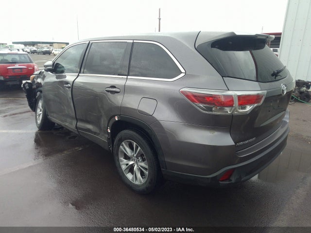 Toyota Highlander Le 2016 5TDZKRFH9GS148030 Image 3