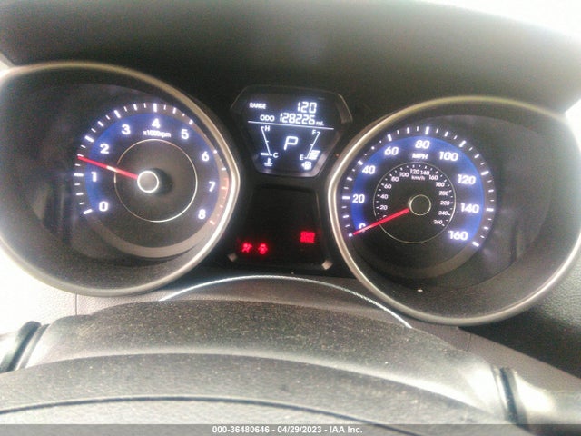 2011 HYUNDAI ELANTRA GLS PZEV VIN: 5NPDH4AE3BH005033