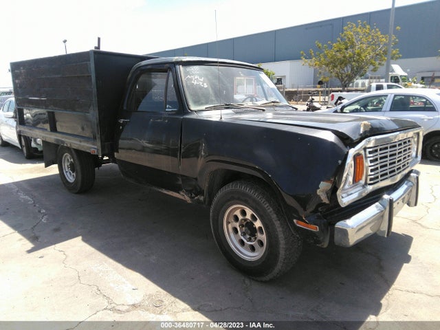 1976 DODG D200 CAB & CHASSIS VIN: D24BE6S353330