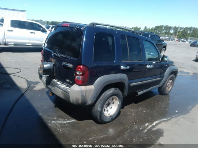 2006 JEEP LIBERTY SPORT VIN: 1J4GL48KX6W253295
