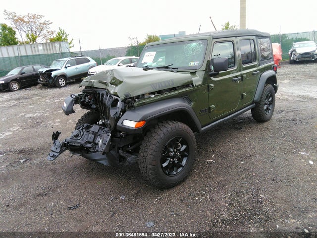 1C4HJXDGXNW278134 Jeep Wrangler Unlimited Willys Sport