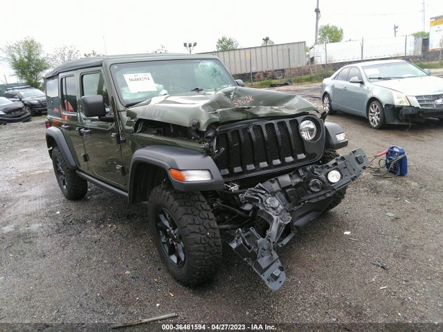 1C4HJXDGXNW278134 Jeep Wrangler Unlimited Willys Sport