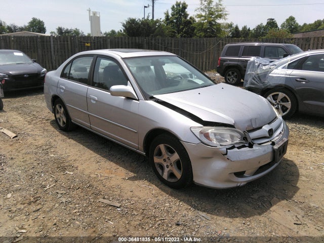 2004 HONDA CIVIC EX VIN: 2HGES26854H629474