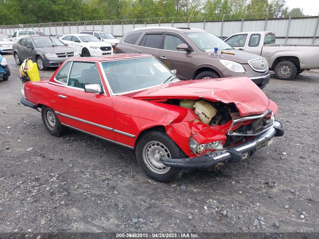 1985 MERCEDES-BENZ 380 SL VIN: WDBBA45C1FA026639