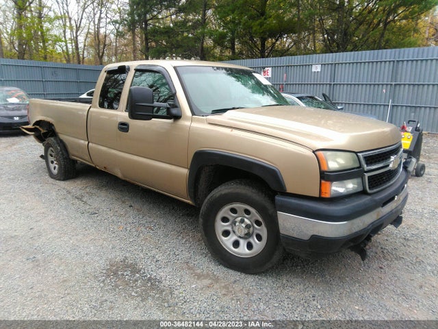2006 CHEVROLET SILVERADO 1500 WORK TRUCK VIN: 1GCEK19T96E153779