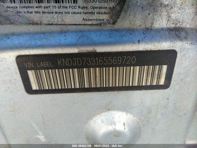 2006 KIA SORENTO LX/EX VIN: KNDJD733165569720