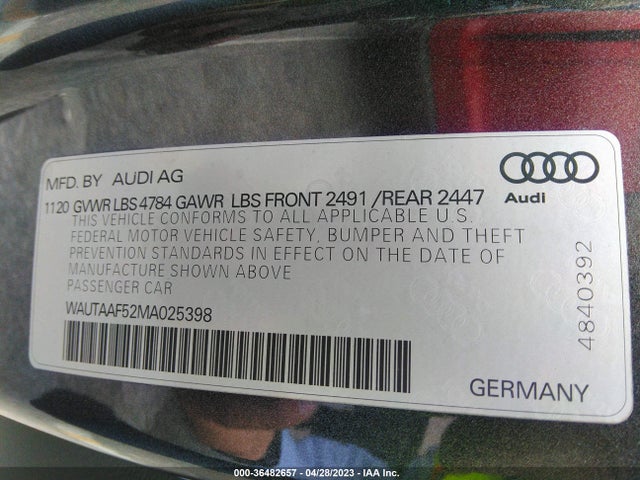 Audi A5 Coupe S Line Premium Plus 2021 WAUTAAF52MA025398 Image 9
