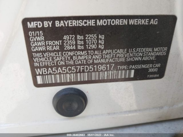 WBA5A5C57FD519617 BMW 5 Series 528i