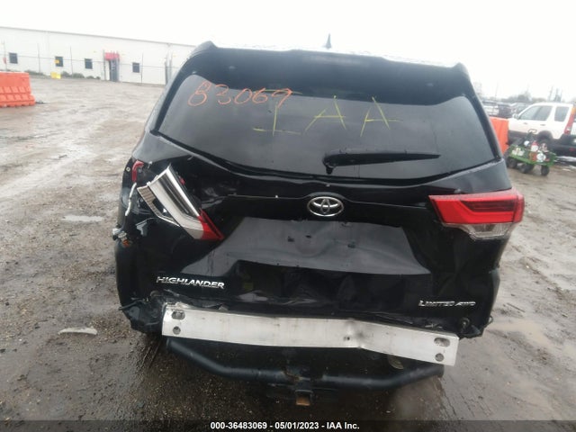 Toyota Highlander Limited 2017 5TDDZRFH0HS357423 Image 6