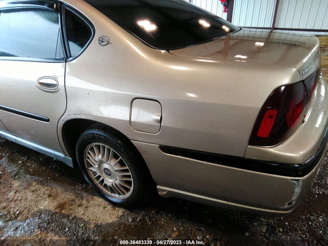 2002 CHEVROLET IMPALA VIN: 2G1WF52EX29162105