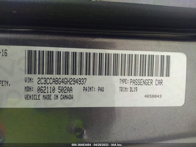 2C3CCABG4GH294937 Chrysler 300 300s