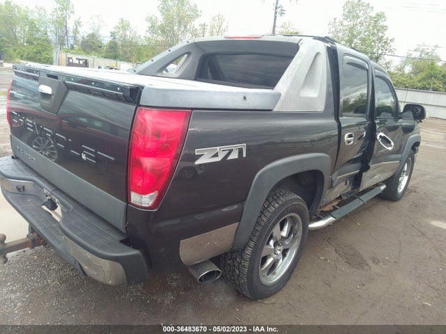 36483670 :رقم المزاد ، 3GNEK12TX4G178147 vin ، 2004 Chevrolet Avalanche Z71 مزاد بيع
